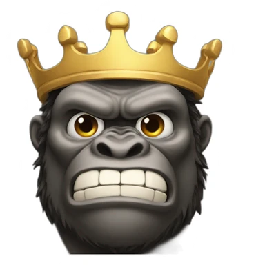 Kingkong king sticker