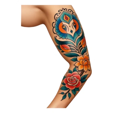 arm tattoo sticker