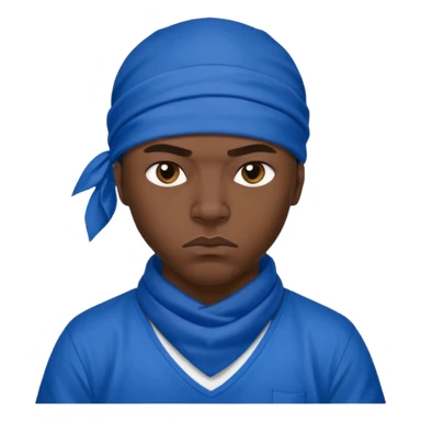 gangster crips sticker