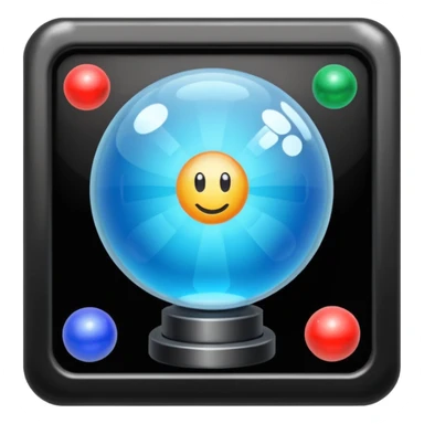 Science Lab magnet bals sticker