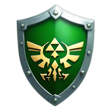 shield of link of Zelda  sticker