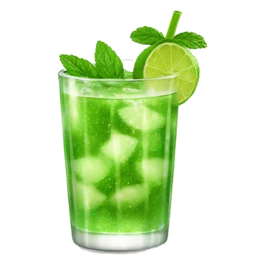 Sparkling mojito sticker