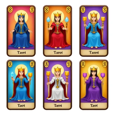Tarot cards sticker