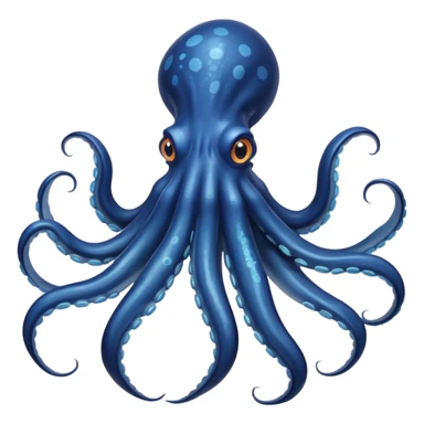 Giant Squid – Huge squid with long curling arms sticker