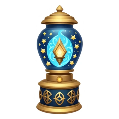 cosmic magic lantern object icon, floating lantern with arcane energy, swirling stars inside, glowing ancient runes, epic fantasy aura, 3D cartoon, mobile game icon style, centered, clean background, no text, no watermark
 sticker