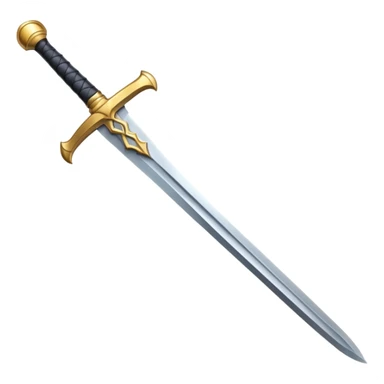 a sharp sword with metallic blade, kılıç sticker