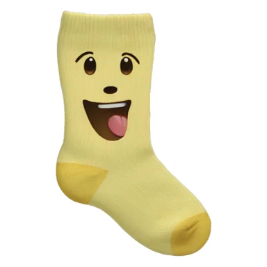 Tickle socks sticker