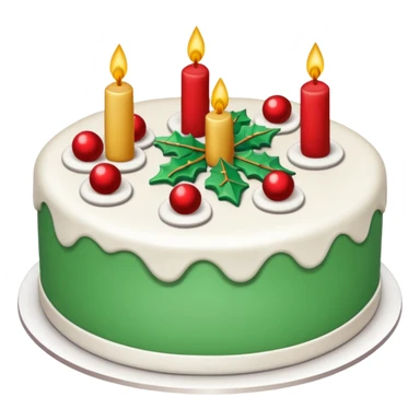 Christmas Cake sticker