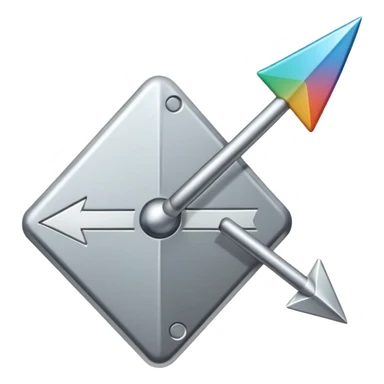 An upward-pointing arrow with "+1" or "LVL UP" text next to it. arrow and plus sign should be seperate sticker