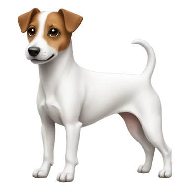 Jackrussell body side sticker