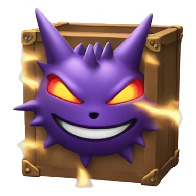 THE 🪄🪄🪄MAGIC BOX🗿 box of magic light gengar  sticker
