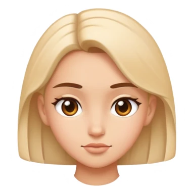 Girl turned backwards sticker