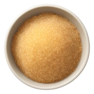 a bowl of cooked quinoa sticker