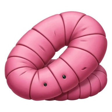 vers de terre  sticker