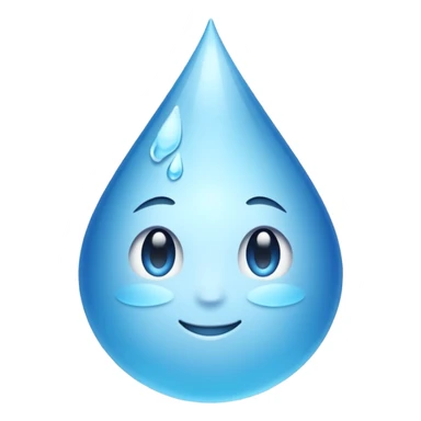 gota de agua sticker