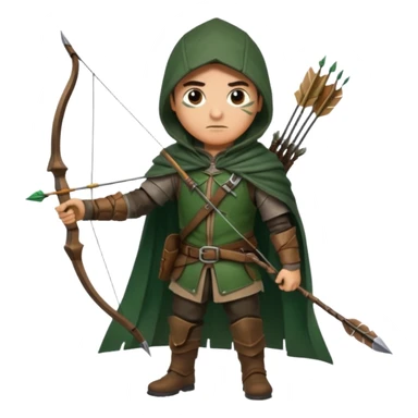 dnd 5e bandit ranger sticker