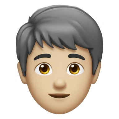 garçon que ses yeux sont coeur sticker