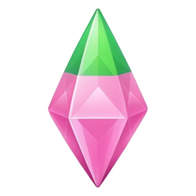 pink sims 4 plumbob sticker