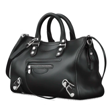 Balenciaga city bag black sticker
