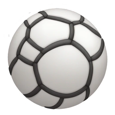 Balón de voly abrazado por un perezoso  sticker