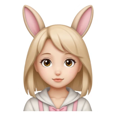 Bunny girl anime sticker