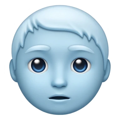 icey face emoji sticker