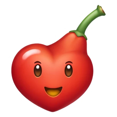 Coração pegando fogo sticker