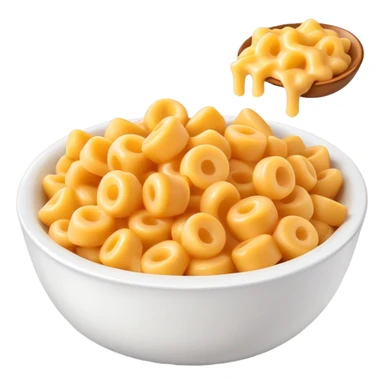 Bowl of Mac and cheese bites sticker