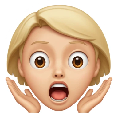  Jaw dropped  sticker