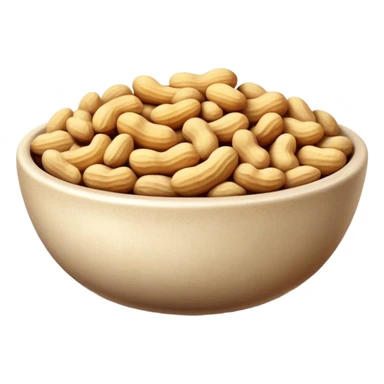 bowl of peanuts sticker