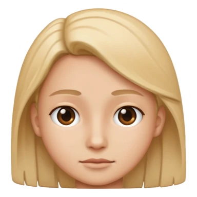 cara de lado derecho sticker