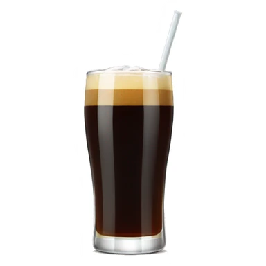 fernet coca-cola long glass sticker