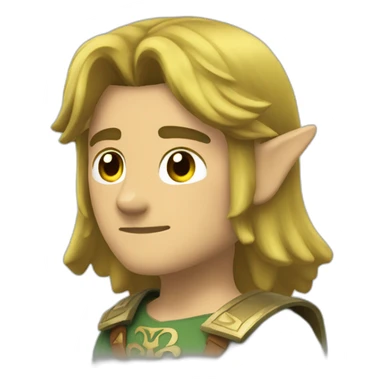 Zelda le chevalier sticker