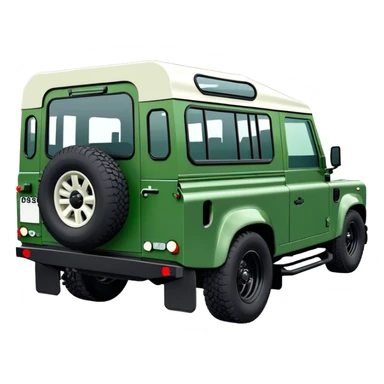 Land Rover Defender - Land Rover (Model Year: 2022) (Iconic colour: Green) sticker