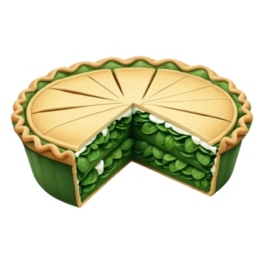 spinach pie sticker