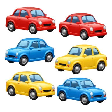 toy cars sticker