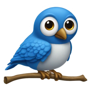 Pitufo azul  sticker