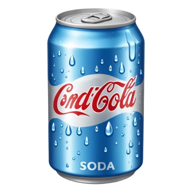 can of soda sticker