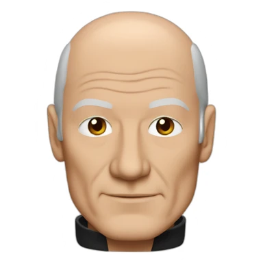 Jean Luc Picard sticker