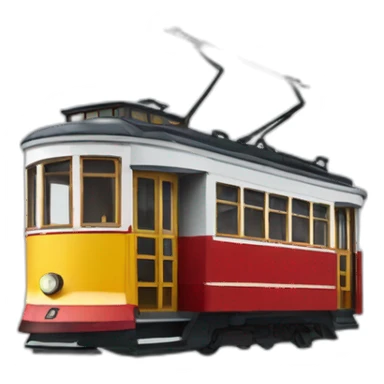 Lisbon tram sticker