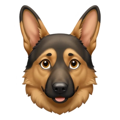 German shepherd sticker