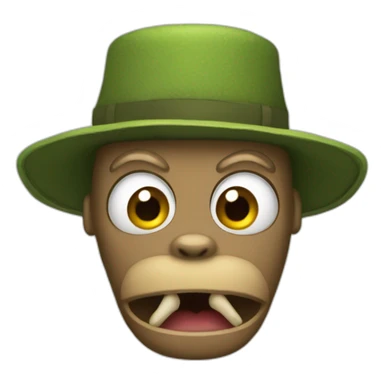 una rana con cuernos sticker