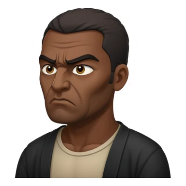 angry Iraqi, in profile sticker