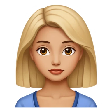 woman painting sticker