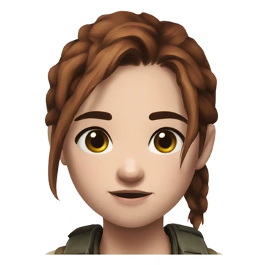 Ellie the last of us Little bit dezoom sticker