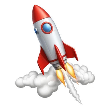 rocket leaves sticker
