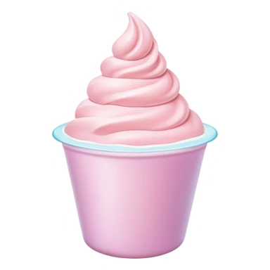 Rectangle frozen yogurt  sticker