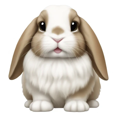 Holland lop rabbit  sticker