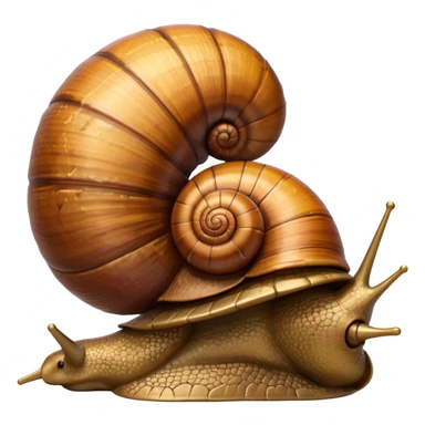 Revolutionary snail sticker