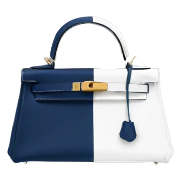 Navy blue hermes mini Kelly bag hermes sticker
